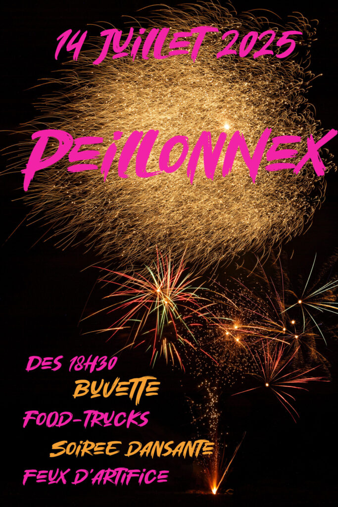 14 JUILLET 2025 A PEILLONNEX