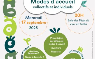 REUNION D’INFORMATION : MODES D’ACCUEIL COLLECTIFS ET INDIVIDUELS