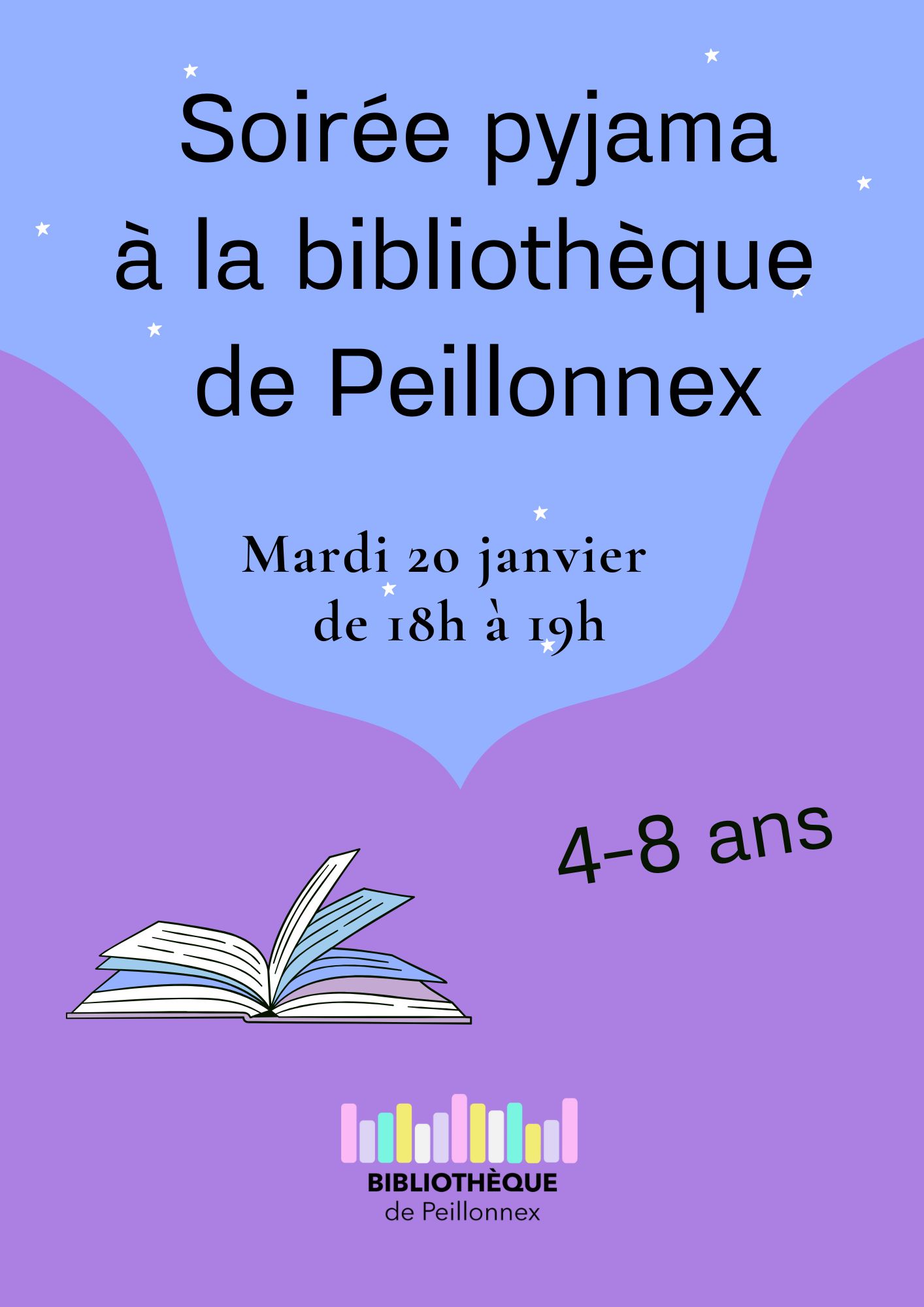 SOIREE PYJAMA BIBLIOTHEQUE DE PEILLONNEX