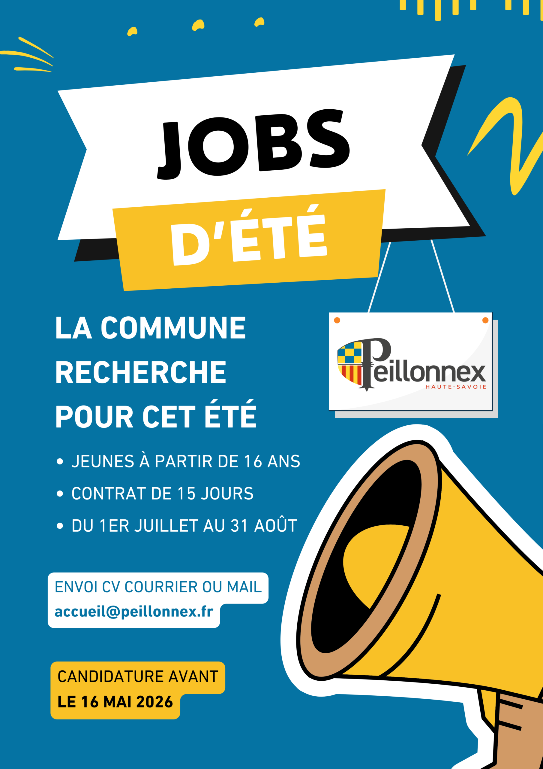 Jobs d&rsquo;été