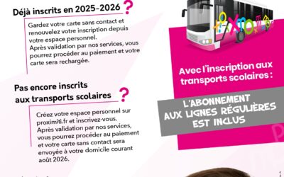 Inscription aux transports scolaires
