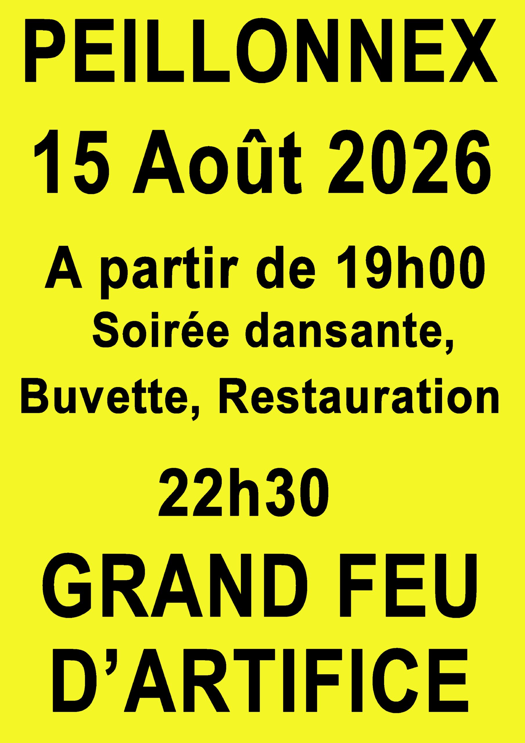 Fête du 15 août