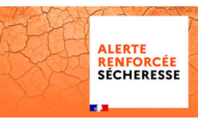 Alerte renforcée sécheresse