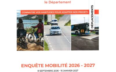Le Département lance une grande enquête sur les habitudes de déplacement